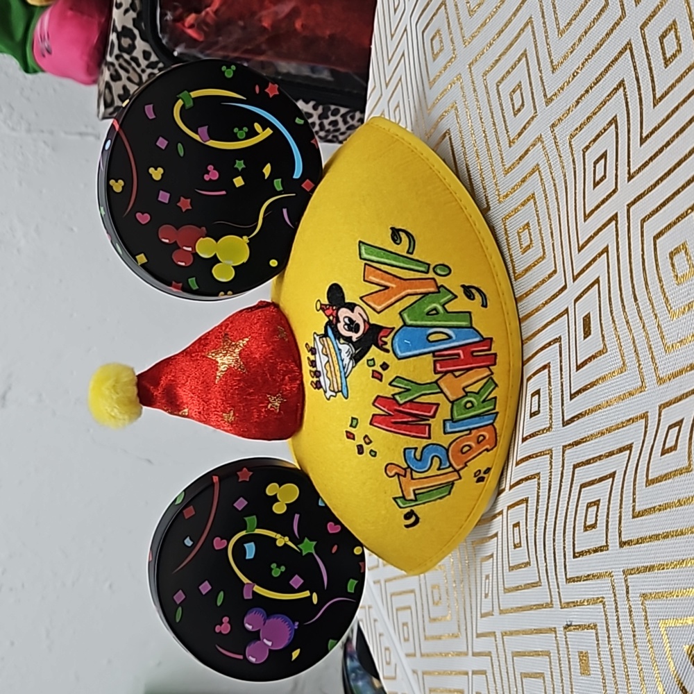 Disney Mickey Mouse It's My Birthday Ears Cap